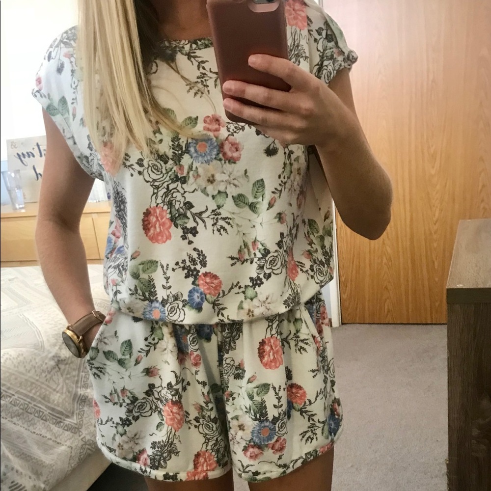 Floral Romper